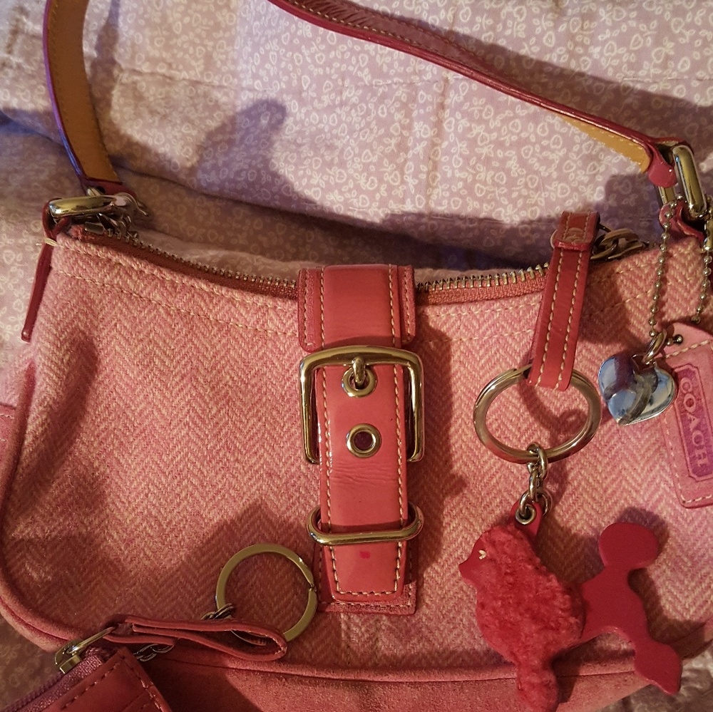 SM. COACH BAG N WRISTLET, N KEYCHAIN